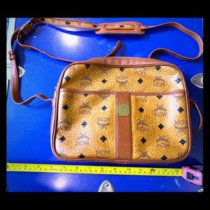 MCM Medium Logo Crossbody Bag